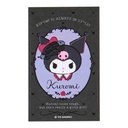 Sanrio Kuromi and Baku Card Case with Sticker set Image_7
