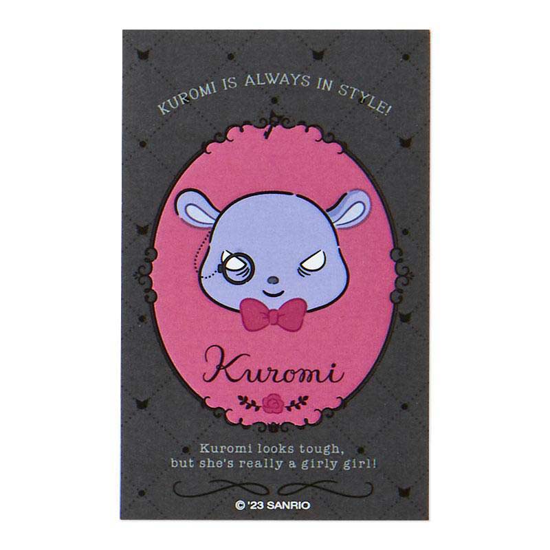 Sanrio Kuromi and Baku Card Case with Sticker set Image_8