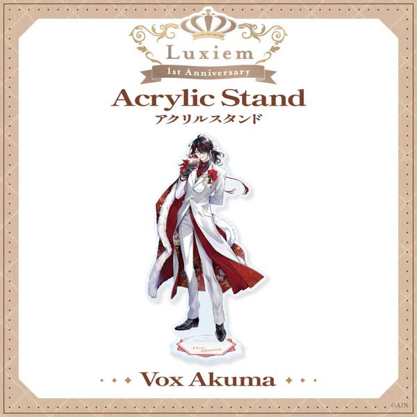 Nijisanji Luxiem 1st Anniversary Acrylic Stand - Vox Akuma Image_1