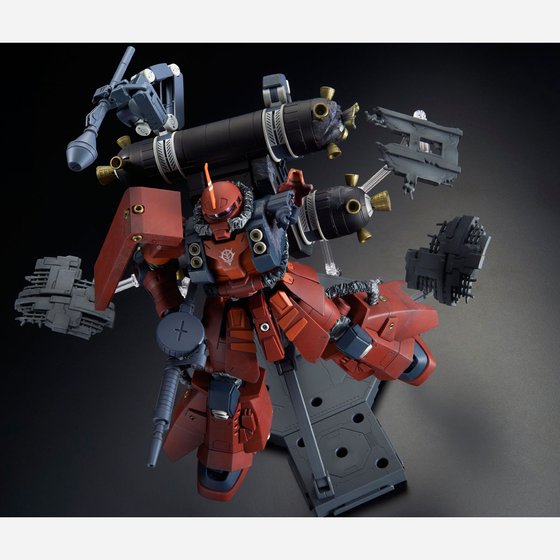 MG 1/100 Gundam - Zaku II High Mobility Type - Psycho Zaku (Gundam Thunderbolt) Last Session Ver. (P Bandai) Image_3