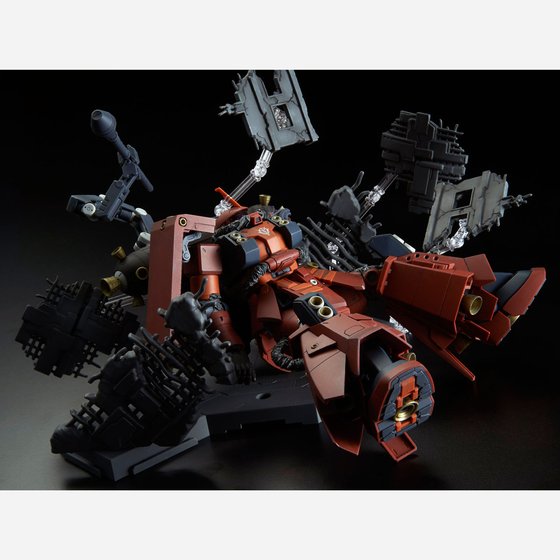 MG 1/100 Gundam - Zaku II High Mobility Type - Psycho Zaku (Gundam Thunderbolt) Last Session Ver. (P Bandai) Image_4