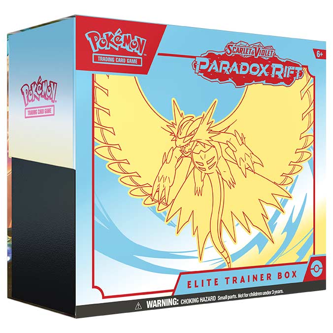 Pokemon TCG: Scarlet and Violet SV04 Paradox Rift Elite Trainer Box ETB Image_3