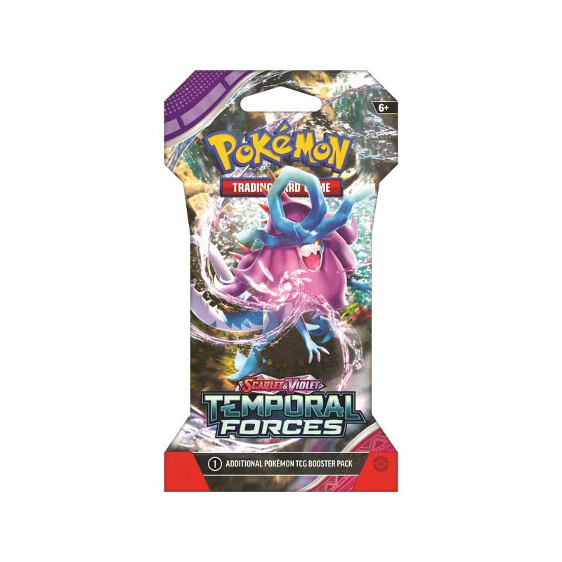 Pokemon TCG: Scarlet and Violet SV05 Temporal Forces Boosters (Sleeved) [BOX] Image_3