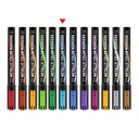 Dspiae Soft Tipped Metallic Color Markers MKA 06 Metallic Cyan Image_1
