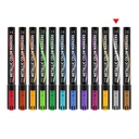 Dspiae Soft Tipped Metallic Color Markers MKA 11 Metallic Silver Image_1