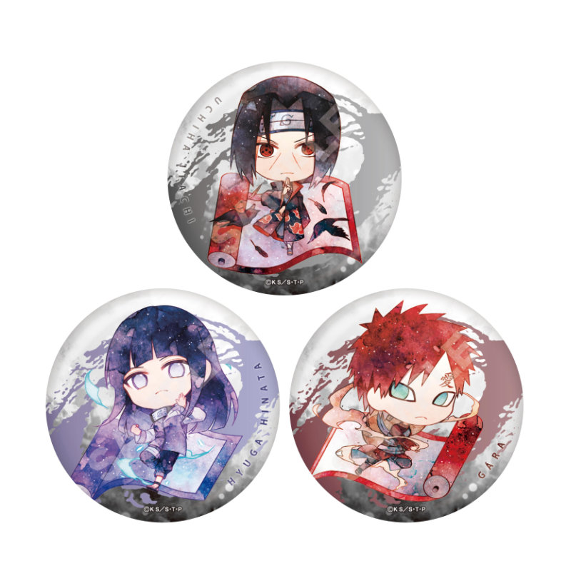 (PO) Naruto Shippuden Chara Deru Art Can Badge 01 [BOX] Image_3