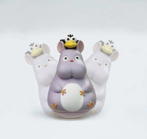 Studio Ghibli Yurayura Roly-Poly YR-13 Spirited Away - No Face & Bounezumi & Haedori Image_3