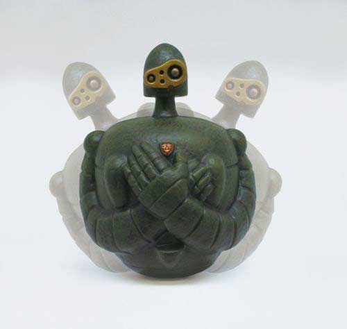Studio Ghibli Yurayura Roly-Poly YR-15 Laputa - Castle in the Sky - Robot & Levitation Stone Image_2