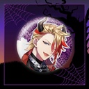 HOLOSTARS English -TEMPUS- Halloween 2023 Metallic Button Badge - The Exiled Prince of the Fire Plane Image_1