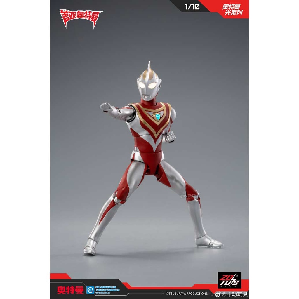 ZD Toys UL-A03 - Ultraman Season Light-up Series 1/10 Scale Ultraman Gaia V1 Image_4