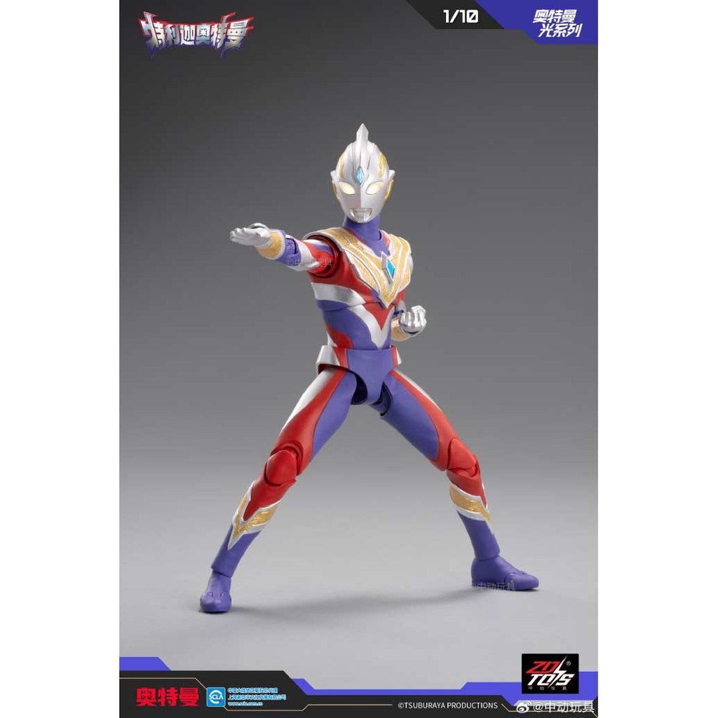 ZD Toys UL-A04 - Ultraman Season Light-up Series 1/10 Scale Ultraman Trigger Multi Type Image_3