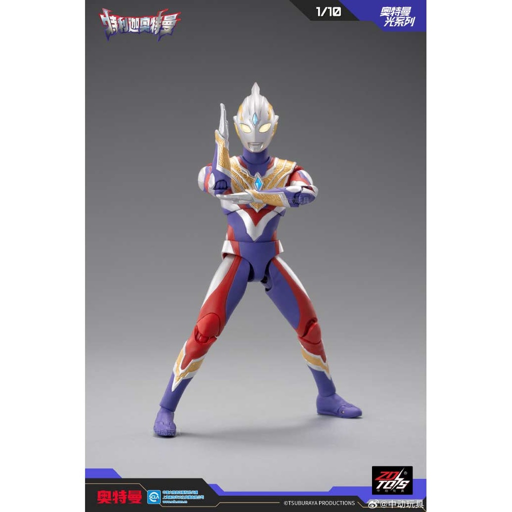 ZD Toys UL-A04 - Ultraman Season Light-up Series 1/10 Scale Ultraman Trigger Multi Type Image_5