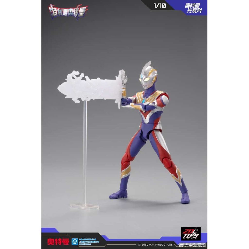 ZD Toys UL-A04 - Ultraman Season Light-up Series 1/10 Scale Ultraman Trigger Multi Type Image_8