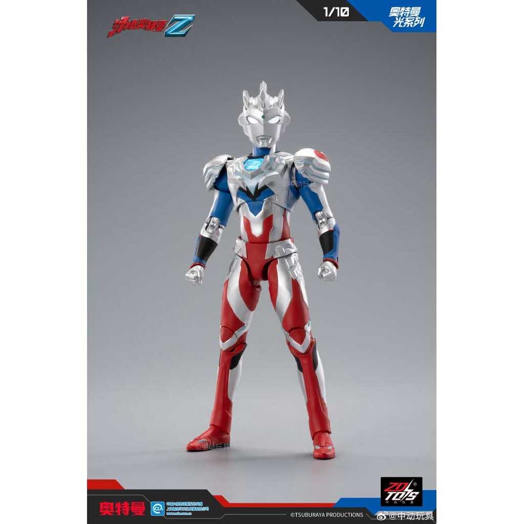 ZD Toys UL-A07 - Ultraman Season Light-up Series 1/10 Scale Ultraman Z Alpha Edge Image_2