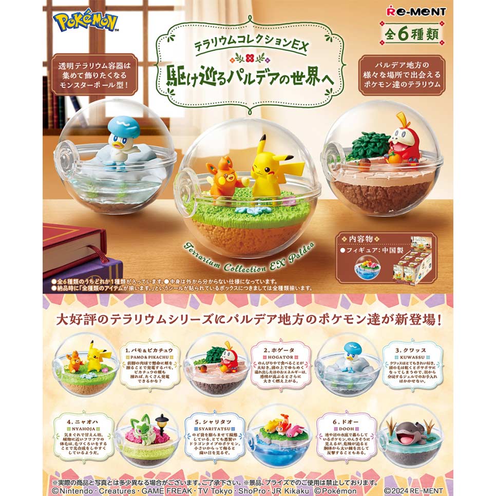 Pokemon Terrarium EX Paldea [BOX] Image_1
