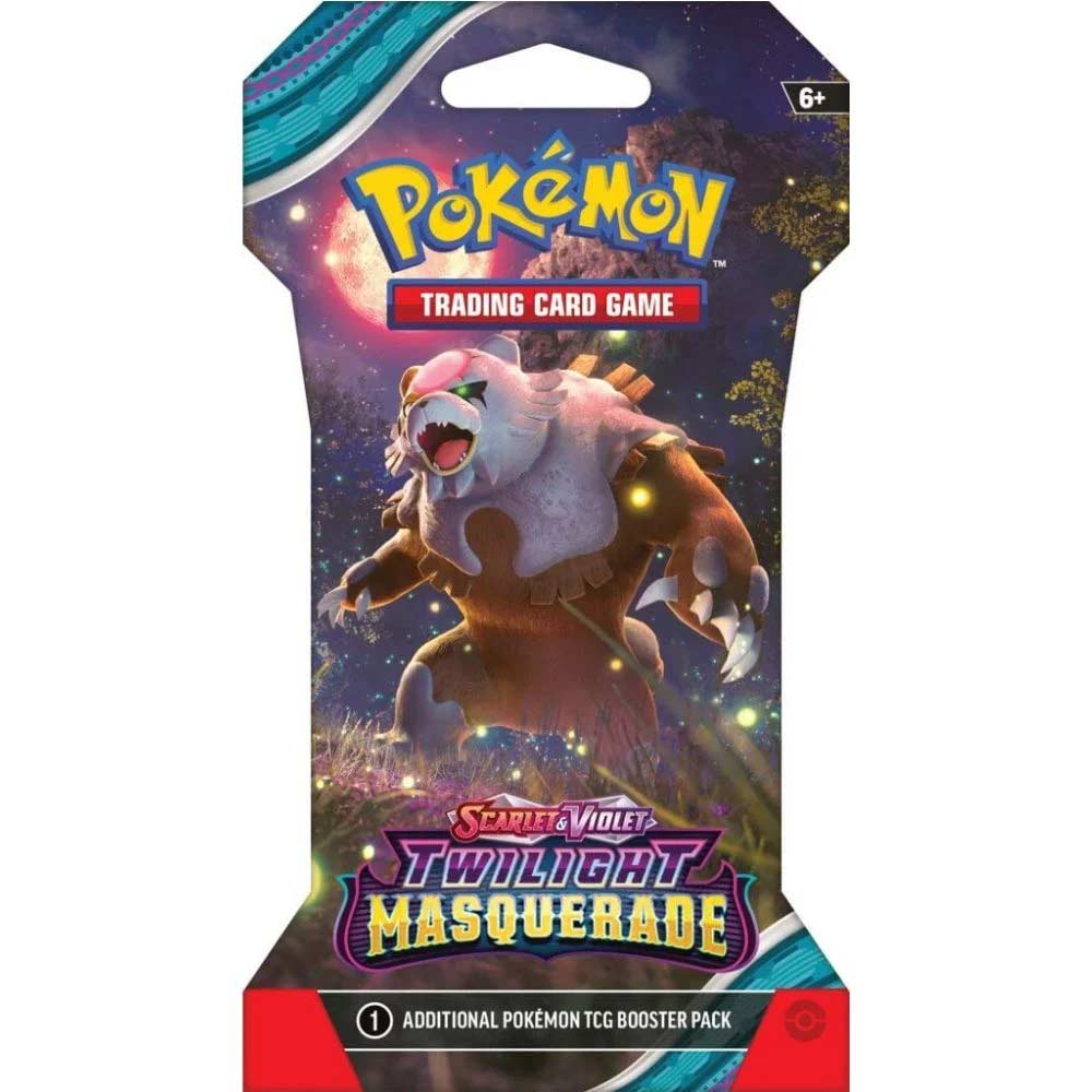 Pokemon TCG: Scarlet and Violet SV06 Twilight Masquerade Boosters (Sleeved) Image_3
