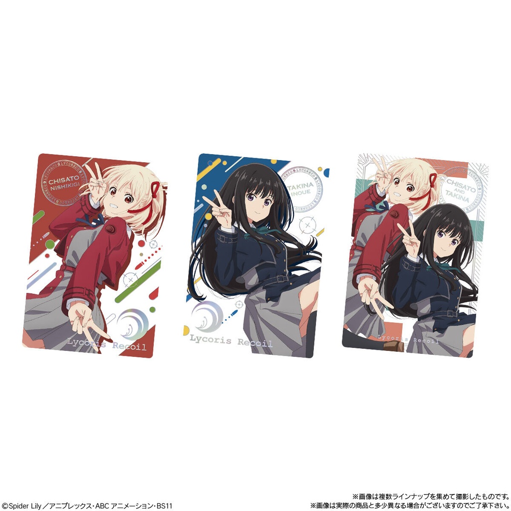 Lycoris Recoil Wafer Card [BOX] Image_2