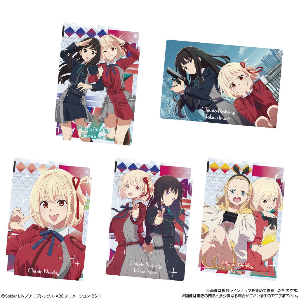 Lycoris Recoil Wafer Card [BOX] Image_3