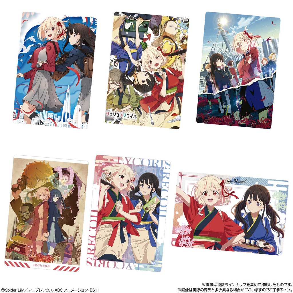 Lycoris Recoil Wafer Card [BOX] Image_4