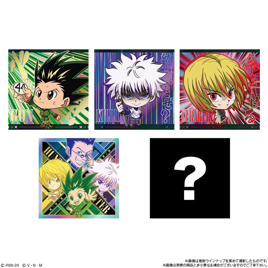 Nyaformation Hunter x Hunter Sticker x Wafer Card Vol. 5 [BOX] Image_2