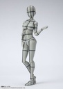 (PO) S.H.Figuarts Body-chan Kentaro Yabuki Edition Wire Frame (Gray Color Ver.) (Re-issue) Image_2