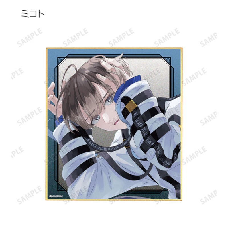 (PO) Milgram Original Illustration LIVE EVENT hallucination Ver. Trading Mini Shikishi [BOX] Image_13