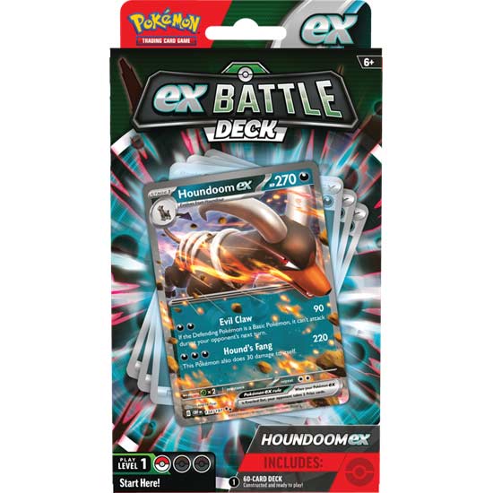 Pokemon TCG Trading Card Game EX Battle Decks: Houndoom Ex / Melmetal Ex Image_2
