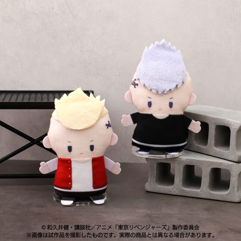 (PO) Tokyo Revengers Finger Mascot Puppela Set (Plush) Ryuguji Ken & Mitsuya Takashi (Past) Image_4