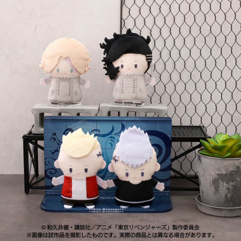 (PO) Tokyo Revengers Finger Mascot Puppela Set (Plush) Ryuguji Ken & Mitsuya Takashi (Past) Image_5