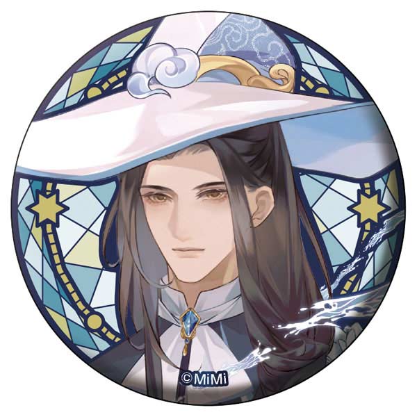 The Master of Diabolism Holo Tin Badge Collection Wizard and Rabbit Familiar Spirits ver. [BOX] Image_3
