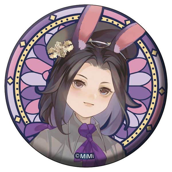 The Master of Diabolism Holo Tin Badge Collection Wizard and Rabbit Familiar Spirits ver. [BOX] Image_12