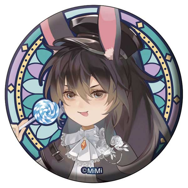 The Master of Diabolism Holo Tin Badge Collection Wizard and Rabbit Familiar Spirits ver. [BOX] Image_14