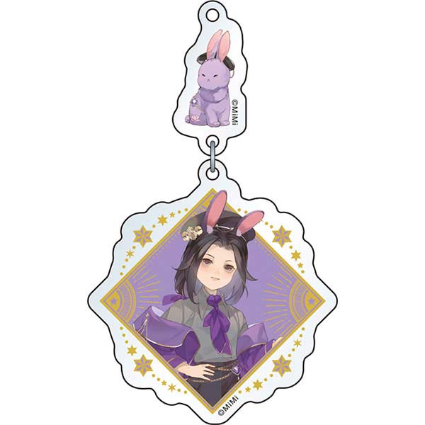 The Master of Diabolism Connecting Acrylic Keychain Collection Rabbit Familiar Spirits ver. [BOX] Image_4