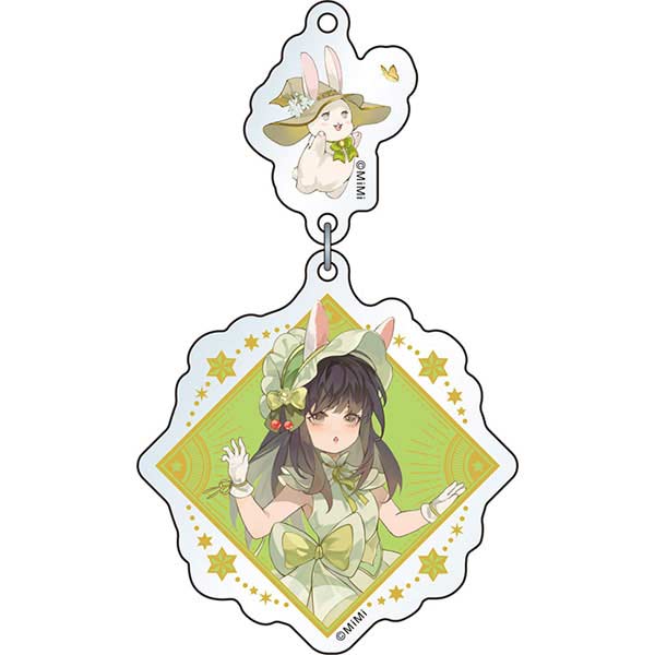 The Master of Diabolism Connecting Acrylic Keychain Collection Rabbit Familiar Spirits ver. [BOX] Image_9