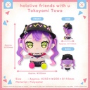 hololive friends with u Tokoyami Towa Plush Image_2