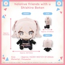 hololive friends with u Shishiro Botan Plush Image_2