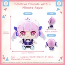 hololive friends with u Minato Aqua Plush Image_2