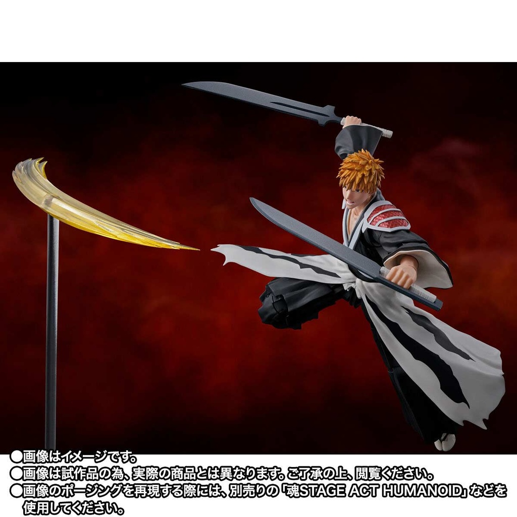 S.H.Figuarts Bleach - Kurosaki Ichigo Dualzangetsu (PBandai exclusive) Image_3