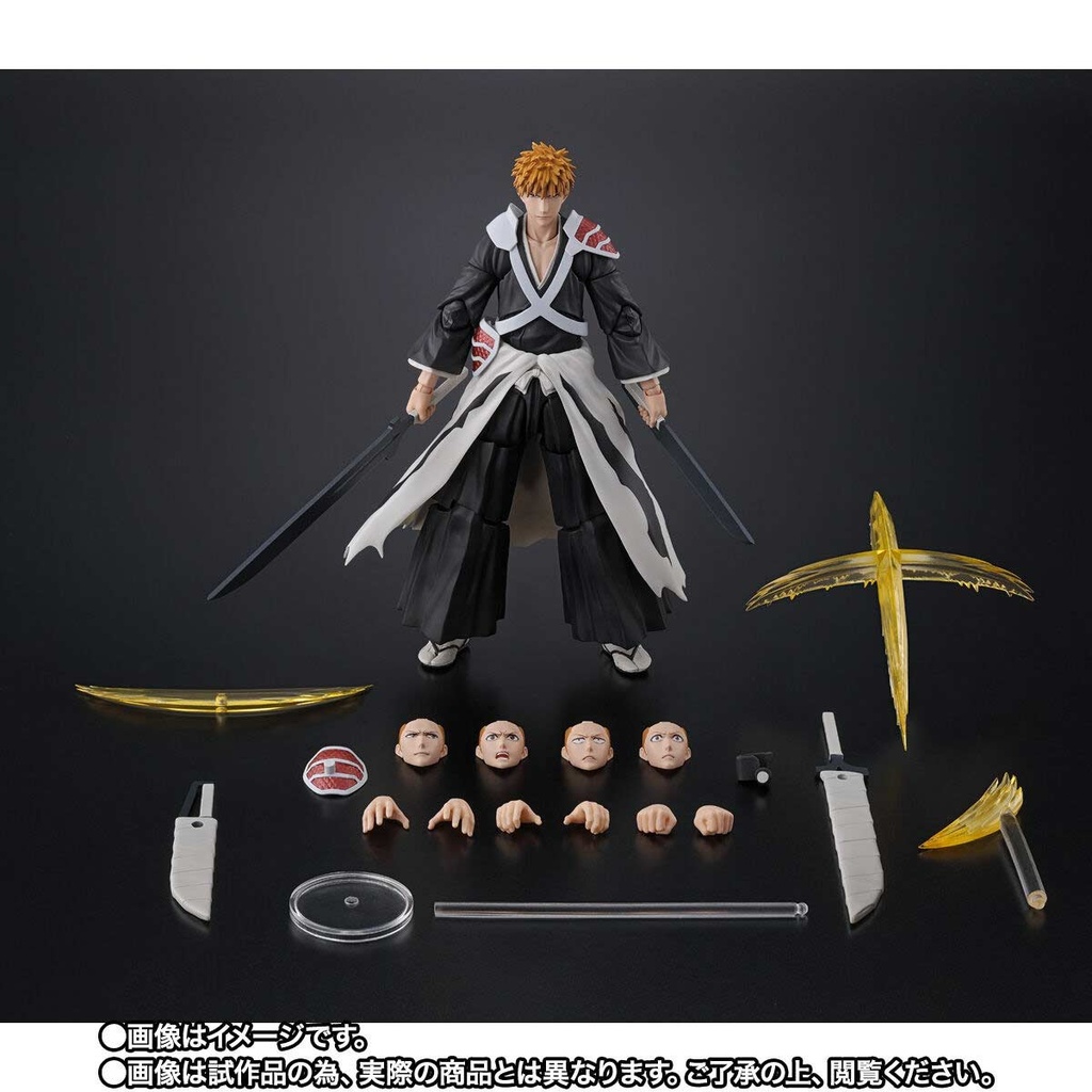 S.H.Figuarts Bleach - Kurosaki Ichigo Dualzangetsu (PBandai exclusive) Image_9