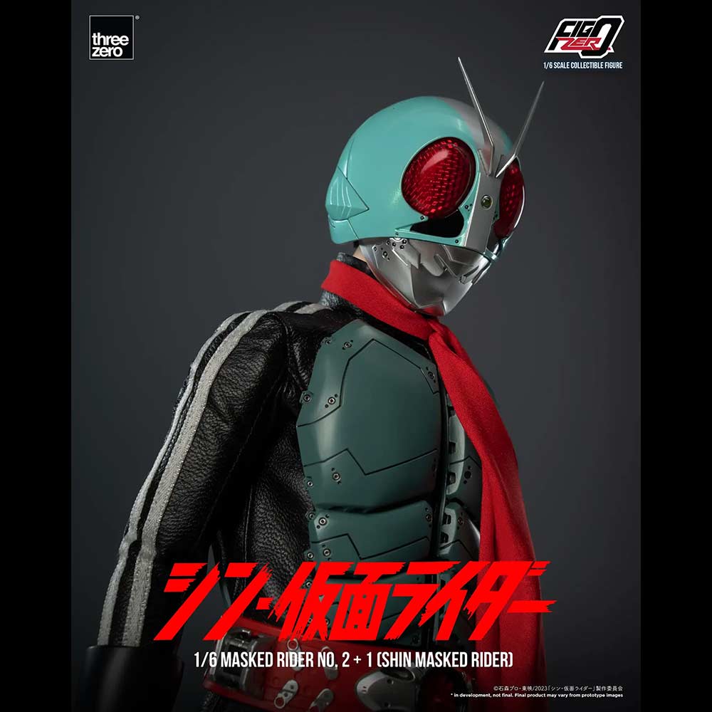 (PO) FigZero 1/6th Scale Collectible Figure - Shin Masked Rider - Masked Rider No.2+1 (Shin Masked Rider) Image_7