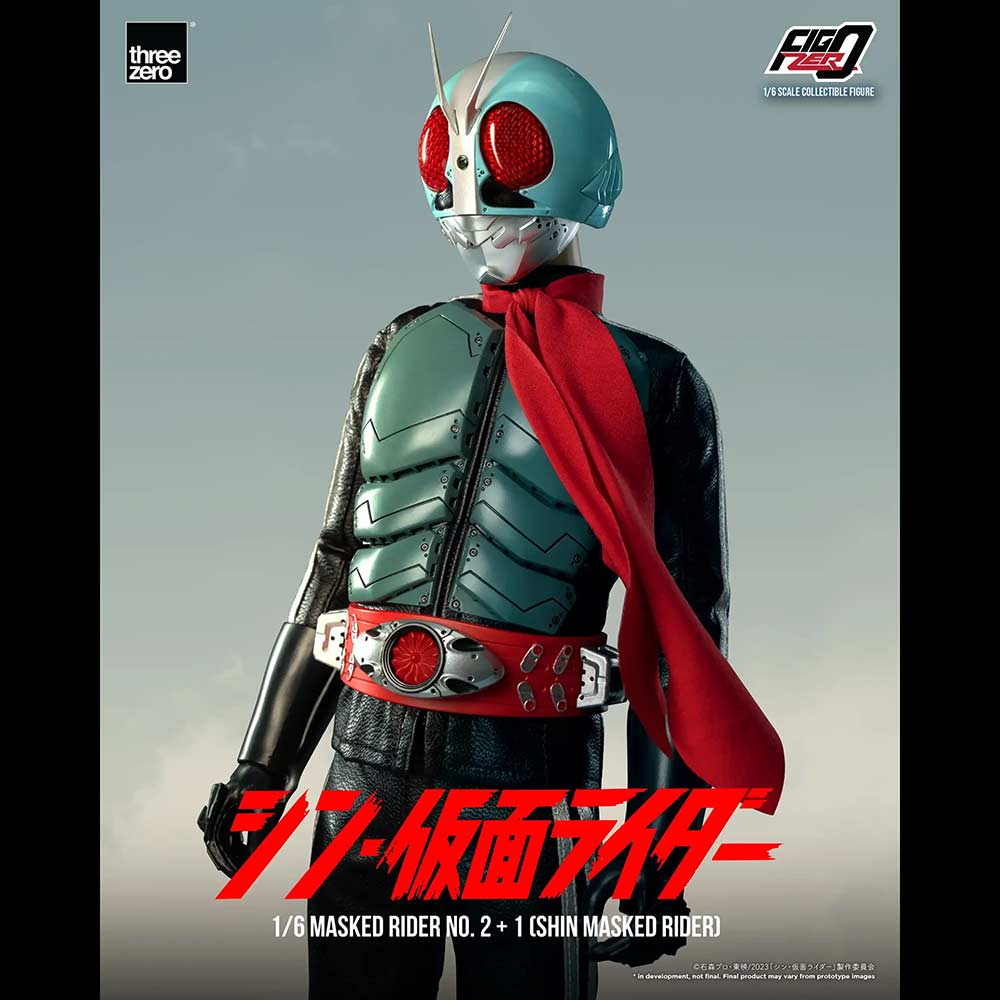 (PO) FigZero 1/6th Scale Collectible Figure - Shin Masked Rider - Masked Rider No.2+1 (Shin Masked Rider) Image_9