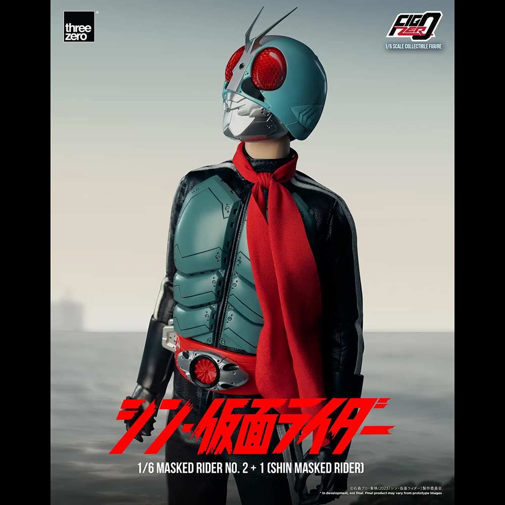 (PO) FigZero 1/6th Scale Collectible Figure - Shin Masked Rider - Masked Rider No.2+1 (Shin Masked Rider) Image_10