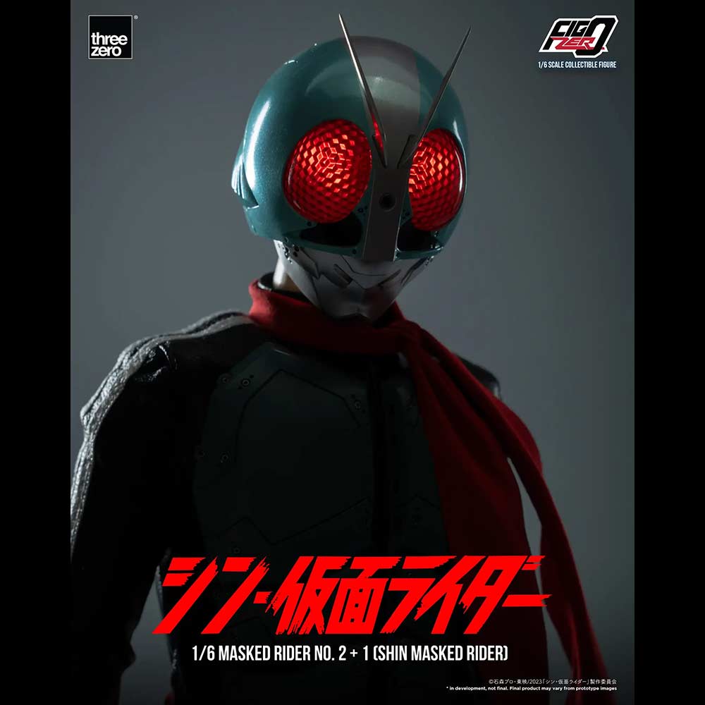 (PO) FigZero 1/6th Scale Collectible Figure - Shin Masked Rider - Masked Rider No.2+1 (Shin Masked Rider) Image_12