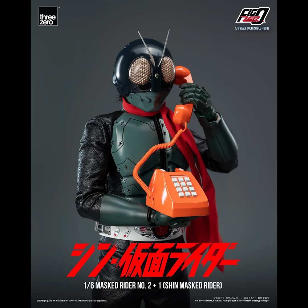 (PO) FigZero 1/6th Scale Collectible Figure - Shin Masked Rider - Masked Rider No.2+1 (Shin Masked Rider) Image_16