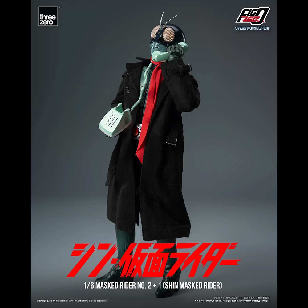 (PO) FigZero 1/6th Scale Collectible Figure - Shin Masked Rider - Masked Rider No.2+1 (Shin Masked Rider) Image_18
