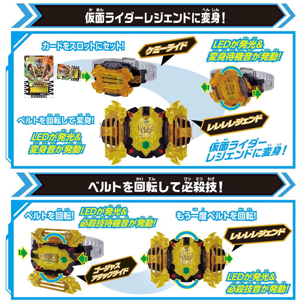 Kamen Rider Gotchard DX Legendriver & Legend Kamen Rise Set Image_5
