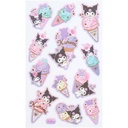 Sanrio Tracing Paper Sticker (Ice Party) Kuromi Image_2