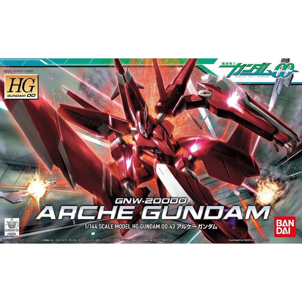 HG Mobile Suit Gundam 00 - GNW-20000 Arche Gundam Image_1