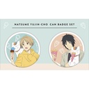 (PO) Natsume Yujincho Can Badge Set Natsume Takashi & Tanuma Kaname Image_2