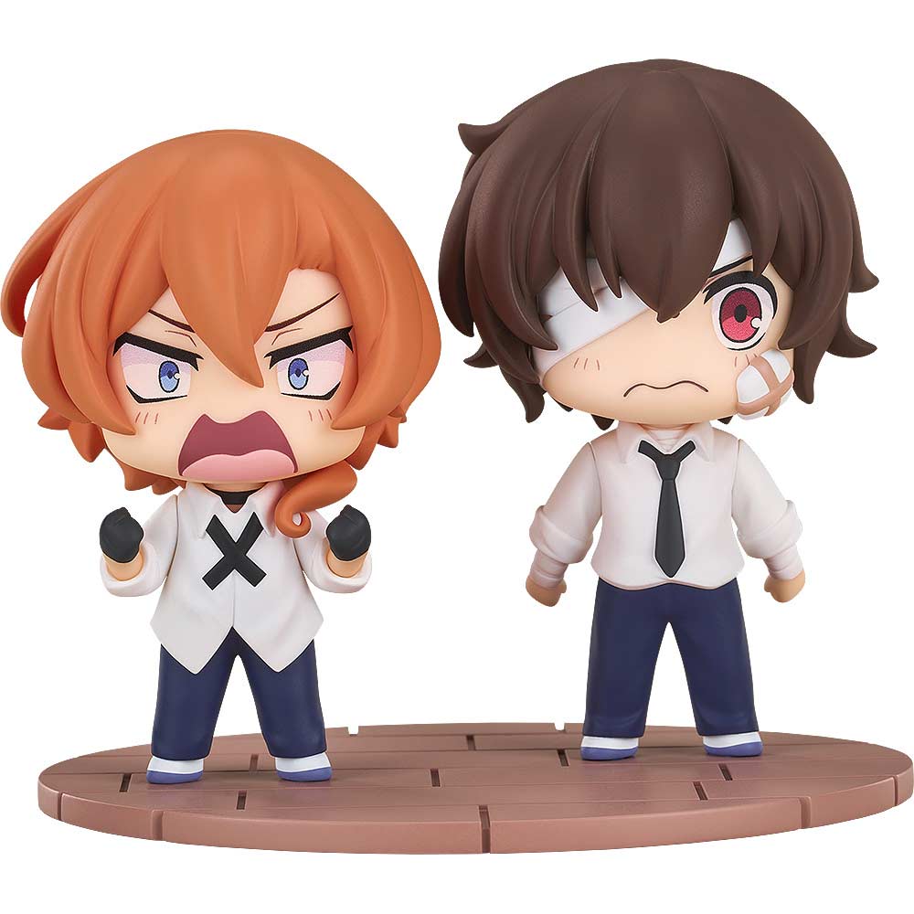 (PO) Chibi Figure Bungo Stray Dogs Wan! Osamu Dazai & Chuya Nakahara 14 Year Old Ver. Image_1